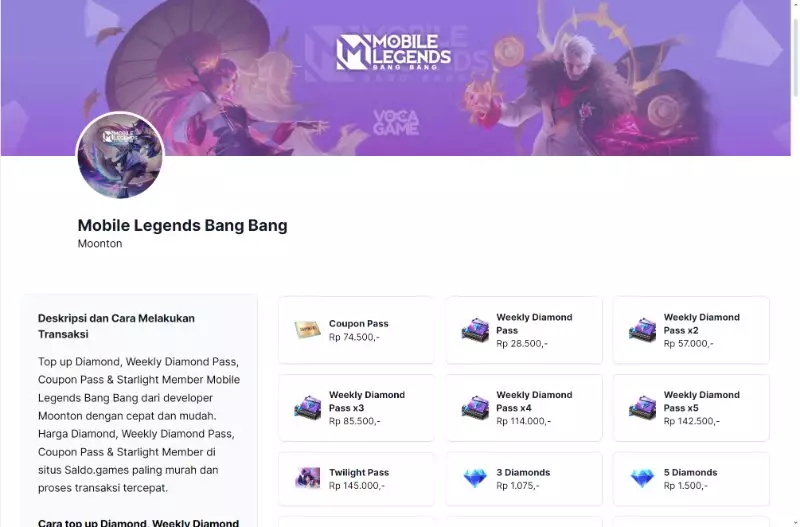 top up di saldo games